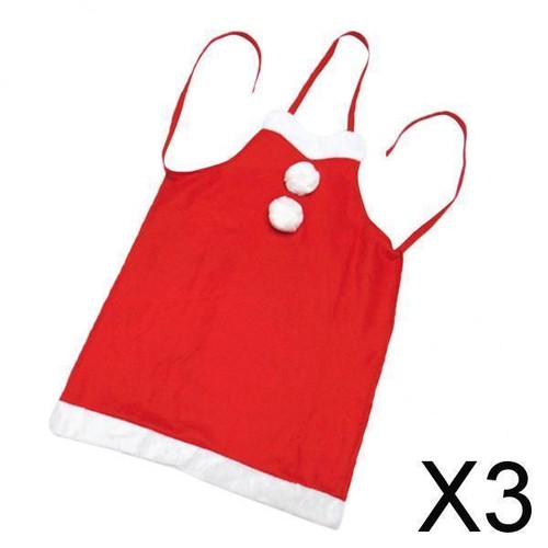 Tablier père noël adulte - 3x,
