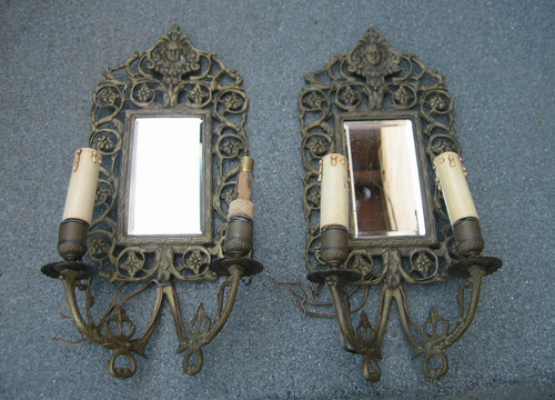 Ancienne paire applique - paire,