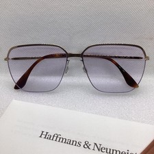 Haffmans Neumeister Ocean Champagne Silver Sunglasses Gold Frame