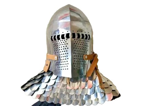 Medieval bassinet helmet - medieval, 16