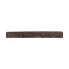 VEVOR Étagère Flottante Murale Manteau Cheminée en Bois Marron Clair 182,8 cm
