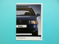 Brochure / catalogue / brochure - VW Polo Open Air - 05/96