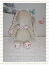 Doudou Peluche Lapin Ecru Demi