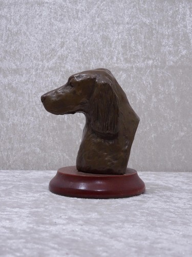 Sculpture tête chien - tête, de