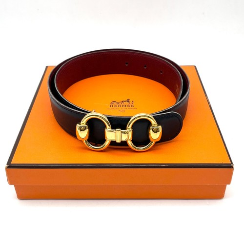 Ceinture hermes cuir - hermes, en