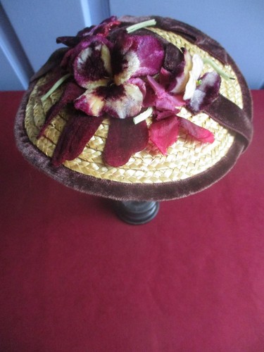 Chapeau coiffe paille - chapeau,