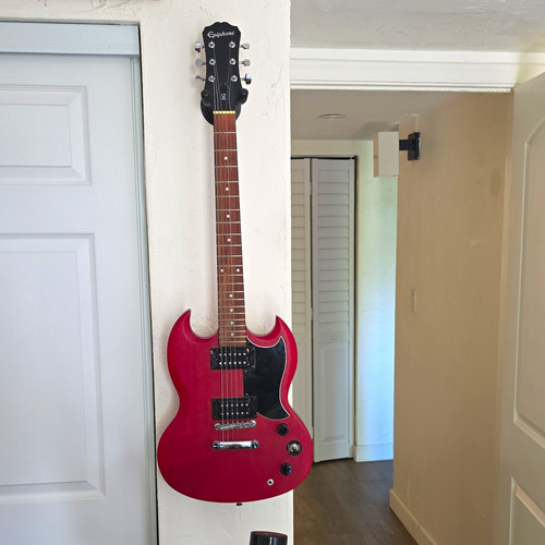 Epiphone red solid body - red,
