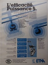 6/1985 PUB FN HERSTAL ETNA POD TMP-5 CMP HMP MRL 70 MBD 15 ORIGINAL FRENCH AD