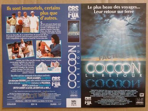 Jaquette vhs cocoon - jaquette,
