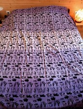 Tenture, Couvre Lit, Jete de