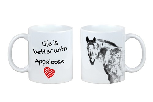 Tasse appaloosa avec cheval - cheval, la