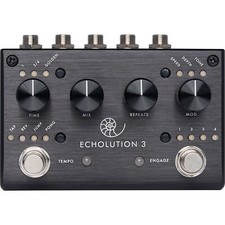 Used Pigtronix Echolution 3 Stereo Multi-Tap Delay Guitar Effects Pedal