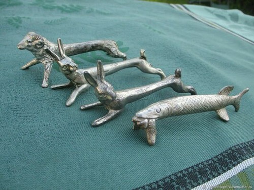 Porte couteau ancien animaux - ancien,