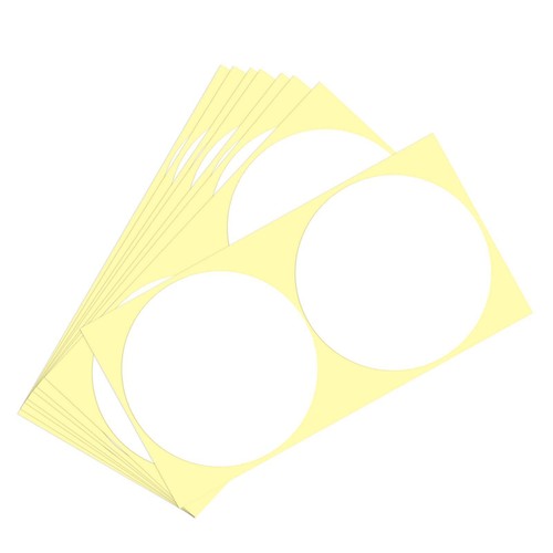 Couleur autocollant rond - couleur,