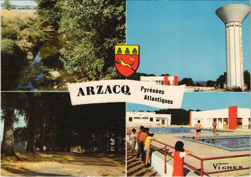 Cpm arzacq piscine - cpm,
