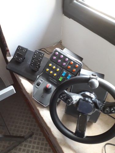 Volant logitech farming neuf - volant, farming,