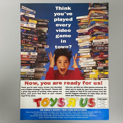 Toys us vidéo jeu - toys, 'r'