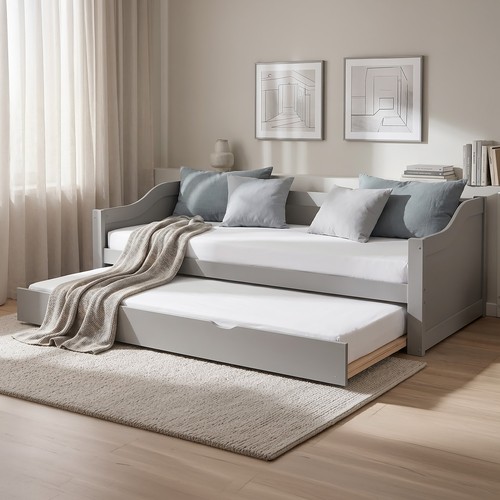 Lit gigogne 90x200 - , cadre