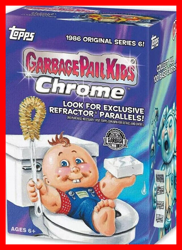 Topps box garbage - box,