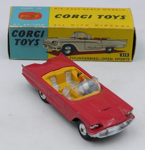 Corgi toys ford thunderbird - toys,