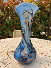 Superbe vase en verre soufflé