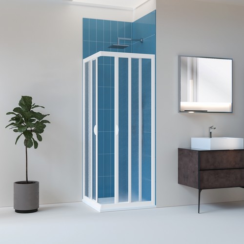 Cabine douche 70x70cm pvc - 70x70cm,