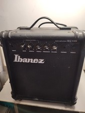 AMPLI  GUITARE IBANEZ BASS AMPLIFIER  IBZ10B   12W FONCTIONNE