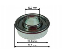 28,6 mm x 12,2 mm x 9,3 mm