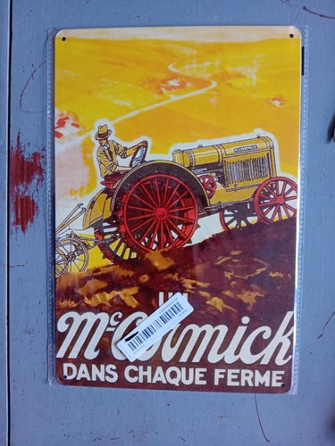 Plaque métal décorative - plaque,
