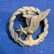 PATENT BADGE ELEV PILOT AERO HANDMADE