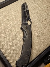 VINTAGE COLD STEEL PRO-LITE TANTO PLAIN BLADE KNIFE