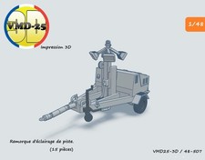 Remorque d'éclairage de