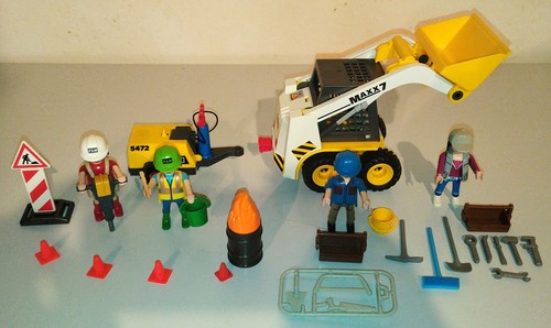 Lot playmobil petit chantier - playmobil, chantier-