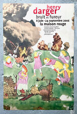 Henry Darger - Bruit et Fureur -Exhibition poster -La Maison Rouge -Paris- 2006