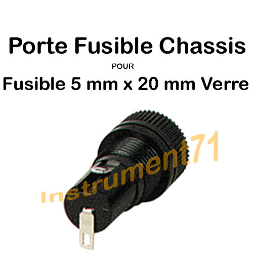Porte fusible chassis - porte,