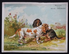 Chromo image publicitaire