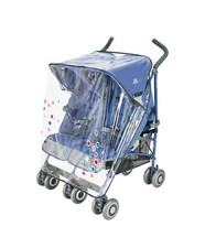 Housse de pluie Vent Et Neige MACLAREN pour Poussette Double. Neuve