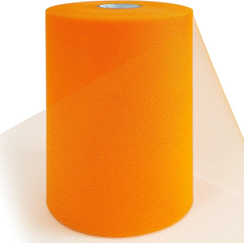 Orangetulle fabric roll inch - orangetulle,