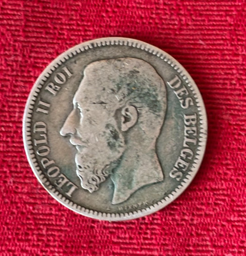 Pièce francs belge léopold - belge,
