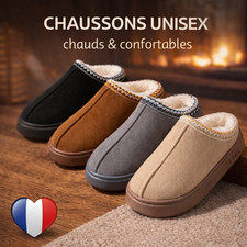 Chaussons douillets chauds