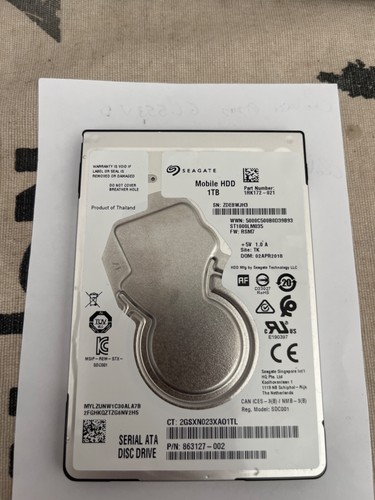 Hdd seagate 2 - hdd, slim