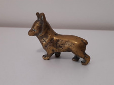 ancien petit chien en bronze
