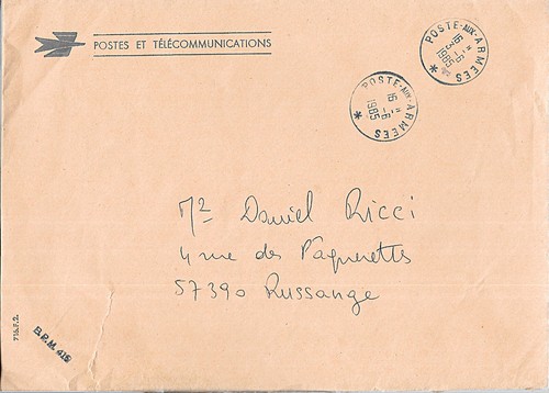 D112 lettre en franchise - lettre,