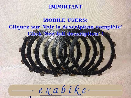 Disques garnis embrayage - disques,