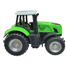 Jouet tracteur en métal