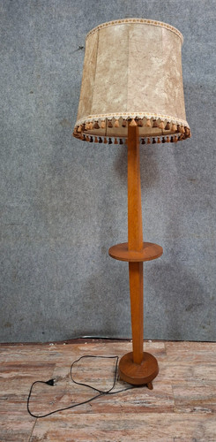Lampadaire vintage chêne - vintage, en