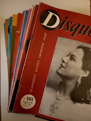 Magazines vintage disques 33 - vintage, "