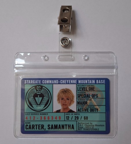 Samantha carter card - id,