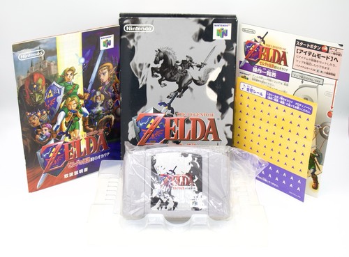 Zelda ocarina time n64 cib - ocarina,