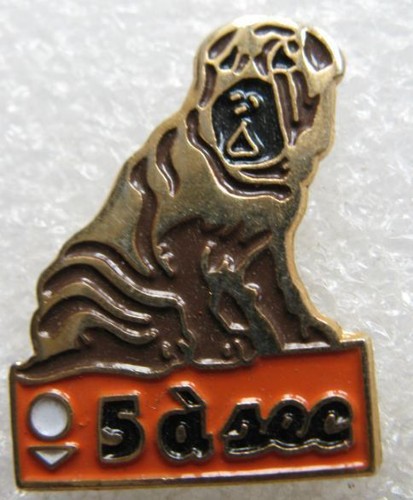 Pin sec avec un - pin's,